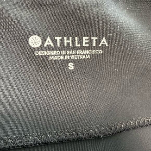Athleta Women's Pants Stellar Crop Athleisure Travel Stretch Black Size Small - Picture 5 of 8